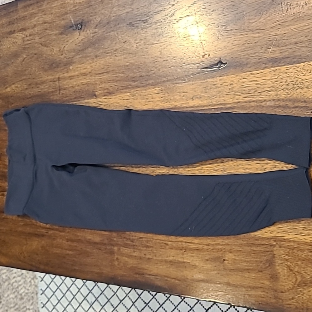 Lululemon grey-black  leggings size 2
